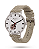 Pulseira Trimix Retrô Cinza Taupe em Couro - Imagem 2