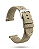 Pulseira Trimix Retrô Cinza Taupe em Couro - Imagem 1