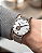 Pulseira Trimix Retrô Cinza Taupe em Couro - Imagem 5
