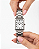 Relógio Mondaine Quadrado Vintage Troca Pulseira Prata ref. 32821L0MKNE2 - Imagem 4