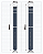 Pulseira Trimix Nato Seatbelt Azul Marinho - Imagem 3
