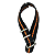 Pulseira Trimix Nato Seatbelt Preta + Laranja - Imagem 3