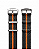Pulseira Trimix Nato Seatbelt Preto + Laranja - Imagem 9