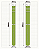 Pulseira Trimix Nato Seatbelt Verde - Imagem 3