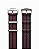 Pulseira Trimix Nato Seatbelt Preto + Vermelha + Verde - Imagem 9