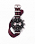 Pulseira Trimix Nato Seatbelt Preto + Vermelha + Verde - Imagem 2