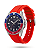 Pulseira Trimix Curva C/ Detalhe Vermelho - Imagem 2