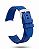 Pulseira Trimix Curva C/ Detalhe Azul - Imagem 1
