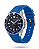Pulseira Trimix Curva C/ Detalhe Azul - Imagem 2