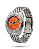 Pulseira Trimix Beads Of Rice Bracelete Aço Inox - Imagem 2