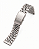 Pulseira Trimix Beads Of Rice Bracelete Aço Inox - Imagem 4