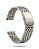Pulseira Trimix Beads Of Rice Bracelete Aço Inox - Imagem 1