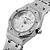 Relógio Mondaine Feminino Analógico Textura Prata 40001L0MVNM3 - Imagem 2