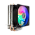 COOLER BRAZILPC GAMER CL-SA90R 2 HEATPIPE COBRE TDP 100W 1900RPM 9CM 4PIN LED RAINBOW PARA INTEL E AMD - Imagem 1
