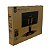 MONITOR LED 21.5 BRAZILPC BPC22SA-75 FHD 75Hz ANTIRREFLEXO ERGONÔMICO PRETO BOX   IF - Imagem 3