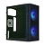 GABINETE M-ATX BRAZILPC GAMER BPC-N14B PRETO C/2 COOLER (2xUSB/1XAUDIO//LATERAL DE ACRILICO/FRENTE MASH) - Imagem 3