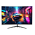 MONITOR LED 27 BRAZILPC GAMER BPC-27R15-180 FHD CURVO R1500 180Hz FRAMELESS PRETO WIDESCREEN - Imagem 1