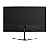 MONITOR LED 23.8 BRAZILPC 24WCF-75 FHD 75Hz ANTIRREFLEXO CURVO R2800 FRAMLESS PRETO WIDESCREEN - Imagem 3