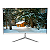MONITOR LED 23.8 BRAZILPC M24WKNA FHD 75Hz CURVO R2800 FRAMLESS C/ AUDIO BRANCO WIDESCREEN BOX   IF - Imagem 1