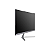 MONITOR LED 23.8 BRAZILPC M24CW-100 FHD 100Hz CURVO R2800 FRAMLESS BRANCO WIDESCREEN BOX   IF - Imagem 3