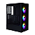GABINETE ATX BRAZILPC GAMER BPC-3A505 BLACK (2xUSB/VIDRO/ C/ 3 COOLERS RAINBOW) S/ FONTE BOX - Imagem 7