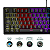 TECLADO MECÂNICO GAMER USB BRAZILPC BPC-K9071 PRETO SWITCH BLUE COM ILUMINAÇÃO LED RAINBOW - Imagem 3