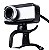 WEBCAM BRAZILPC V4 COM MICROFONE PRETO/PRATA - Imagem 2