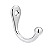 Gancho de Metal Para Chave (Grande) - Ref. 1263 - 2,5 cm - Imagem 3