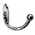 Gancho de Metal  (GG) Ref.1653 - 4 cm - Imagem 2