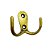 Gancho de Metal  (Duplo) Ref. 1674 - 5 cm x 3,5 cm - Imagem 5