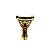 Pezinho para Caixa Egípcio (Grande) - Ref. 1382 - 3 cm x 2 cm - Imagem 1