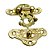 Fecho para Caixa Colonial (Pequeno) Ref. 1492 - 3,5 cm x 3 cm - Imagem 6