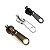Cursor 10 mm (Cadeado) para Zíper de Nylon - Imagem 1