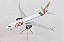 Miniatura Avião - Boeing 737 Max - Gol - 1:200 - Gemini Jets - Imagem 2
