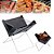 CHURRASQUEIRA PORTATIL A CARVAO DOBRAVEL CAMPING PRAIA SLIM COMPLETA - Imagem 8