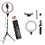 Ring Light 35cm 14 polegadas LED 72W 2x Suporte Celular Iluminador Profissional Controle Remoto Tripe 2mts - Imagem 4