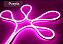 Mangueira Fita LED Neon Flex 12V Rosa 5 Metros IP67 - Imagem 5