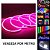 Mangueira Fita LED Neon Flex 12V Rosa Metro IP67 - Imagem 1