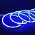 Mangueira Fita LED Neon Flex 12V Azul Metro IP67 - Imagem 2