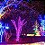 Pisca Pisca LED Natal 100 Lampadas Transparente 8 Efeitos 10 Metros Rosa 127V - Imagem 3
