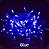 Pisca Pisca LED Natal 100 Lampadas Transparente 8 Efeitos 10 Metros Azul 220V - Imagem 2