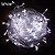 Pisca Pisca LED Natal 100 Lampadas Transparente 8 Efeitos 10 Metros Branco Frio 127V - Imagem 1