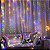 Cortina LED 3x2 Metros 300 Lâmpadas RGB Colorido Fixo sem Efeito 127V - Imagem 4