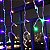 Cascata LED 5 Metros 200 Lâmpadas RGB Colorido Fixo sem Efeito 127V - Imagem 2