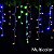 Cascata LED 5 Metros 200 Lâmpadas RGB Colorido Fixo sem Efeito 220V - Imagem 1