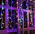 Cascata LED 10 Metros 400 Lâmpadas RGB Colorido Fixo sem Efeito 127V - Imagem 3