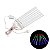 Tubo Chuva Meteoro LED Snowfall RGB Colorido 50cm Impermeável Bivolt - Imagem 7