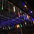 Tubo Chuva Meteoro LED Snowfall RGB Colorido 50cm Impermeável Bivolt - Imagem 4