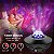 Luminária Projetor Céu Estrelado Galáxia LED Bluetooth Musical Globoshow Abajur Bivolt - Imagem 5