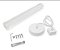 Lustre Pendente Bolha Cristal Tubo Empire 3 Cores Bivolt 8110-30cm Branco - Imagem 3